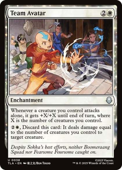 Team Avatar, Avatar: The Last Airbender 38