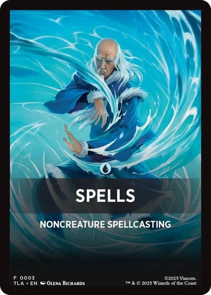 Spells Theme Card, Avatar: The Last Airbender 3