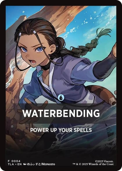 Waterbending Theme Card, Avatar: The Last Airbender 4