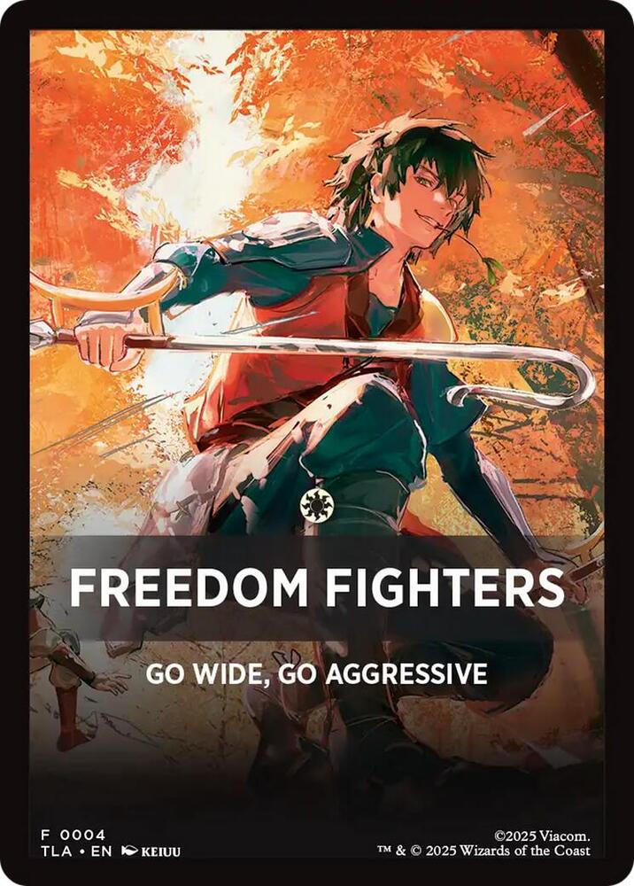 Freedom Fighters Theme Card, Avatar: The Last Airbender 4