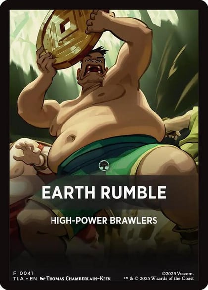 Earth Rumble Theme Card, Avatar: The Last Airbender 41