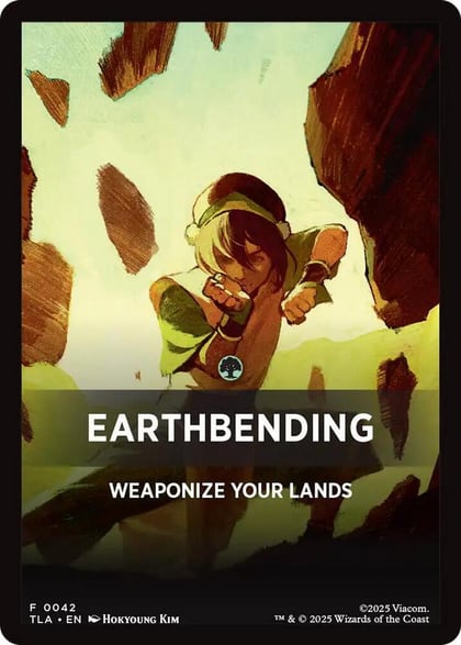 Earthbending Theme Card (0042), Avatar: The Last Airbender 42