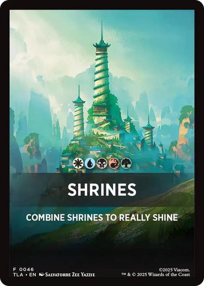 Shrines Theme Card, Avatar: The Last Airbender 46