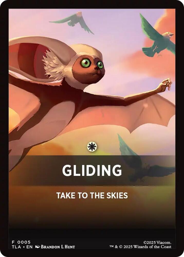 Gliding Theme Card, Avatar: The Last Airbender 5