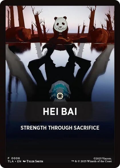 Hei Bai Theme Card, Avatar: The Last Airbender 6