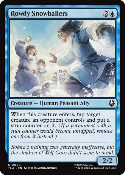 Rowdy Snowballers, Avatar: The Last Airbender 68