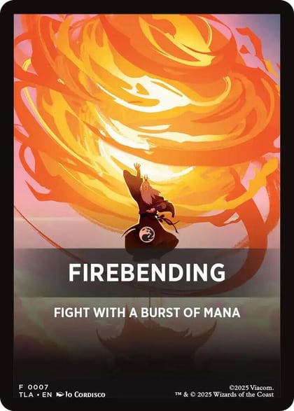 Firebending Theme Card (0007), Avatar: The Last Airbender 7