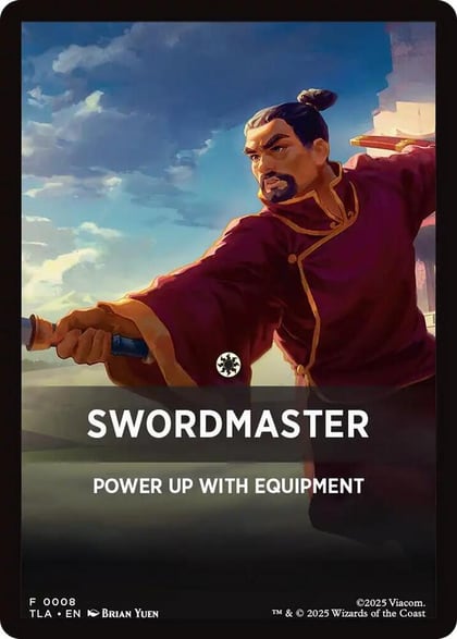 Swordmaster Theme Card, Avatar: The Last Airbender 8
