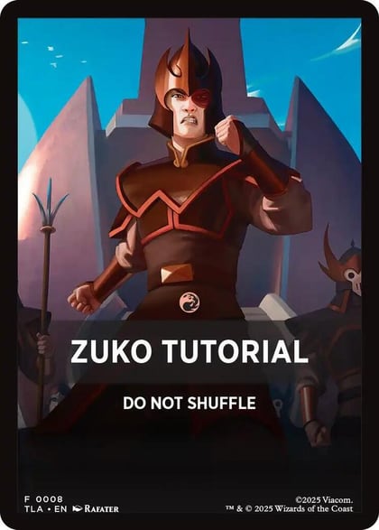Zuko Tutorial Theme Card, Avatar: The Last Airbender 8
