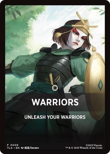 Warriors Theme Card, Avatar: The Last Airbender 9