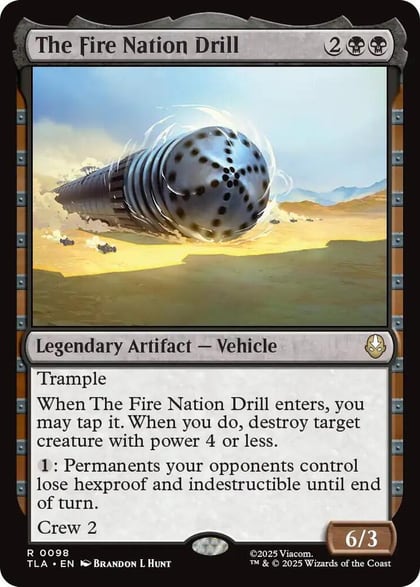 The Fire Nation Drill, Avatar: The Last Airbender 98