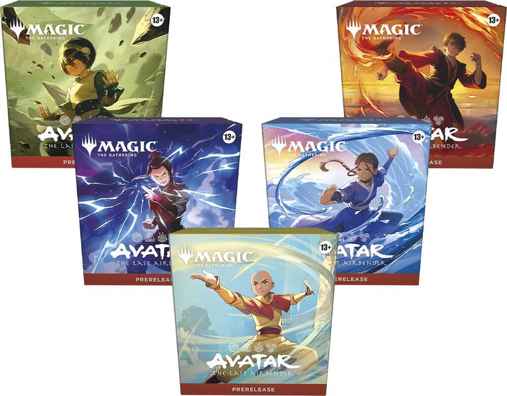 Avatar: The Last Airbender - Prerelease Pack [Set of 5], Avatar: The Last Airbender P648724