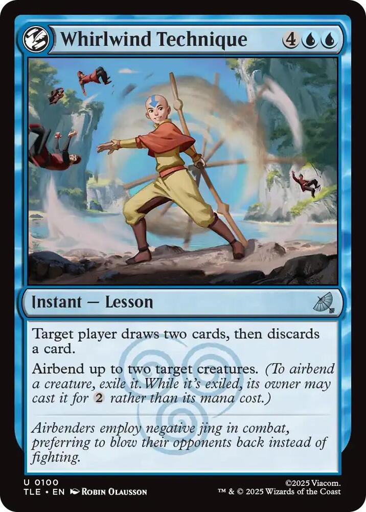 Whirlwind Technique, Avatar: The Last Airbender: Eternal-Legal 100