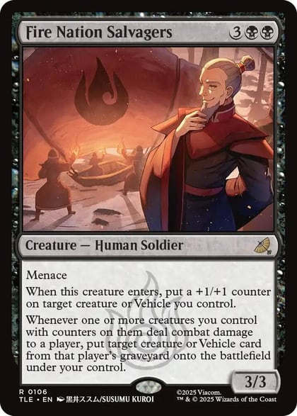 Fire Nation Salvagers, Avatar: The Last Airbender: Eternal-Legal 106