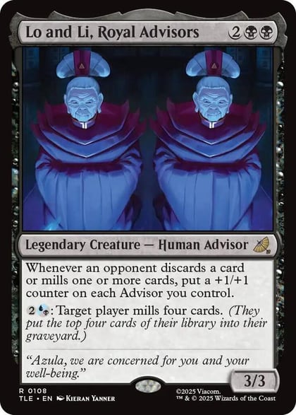 Lo and Li, Royal Advisors, Avatar: The Last Airbender: Eternal-Legal 108