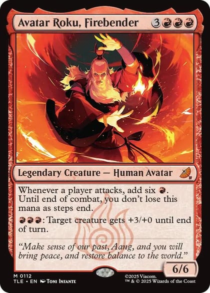 Avatar Roku, Firebender, Avatar: The Last Airbender: Eternal-Legal 112