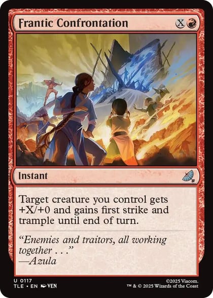 Frantic Confrontation, Avatar: The Last Airbender: Eternal-Legal 117