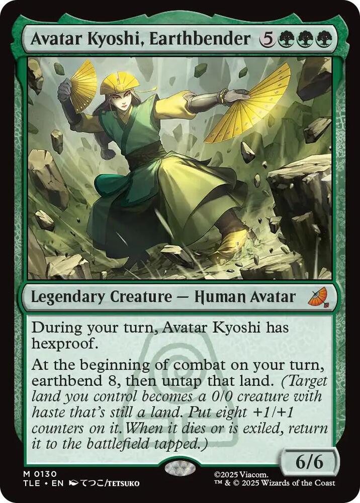 Avatar Kyoshi, Earthbender, Avatar: The Last Airbender: Eternal-Legal 130