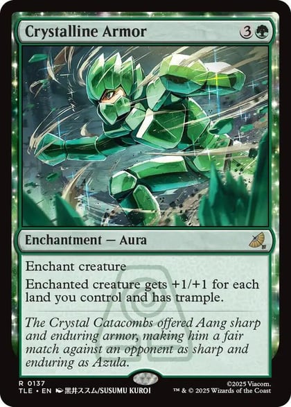 Crystalline Armor, Avatar: The Last Airbender: Eternal-Legal 137