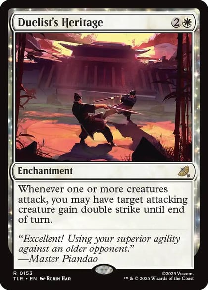 Duelist's Heritage, Avatar: The Last Airbender: Eternal-Legal 153