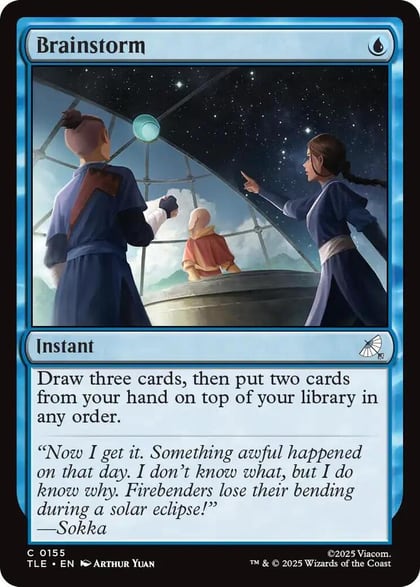 Brainstorm, Avatar: The Last Airbender: Eternal-Legal 155