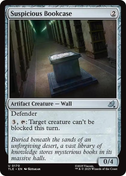 Suspicious Bookcase, Avatar: The Last Airbender: Eternal-Legal 170