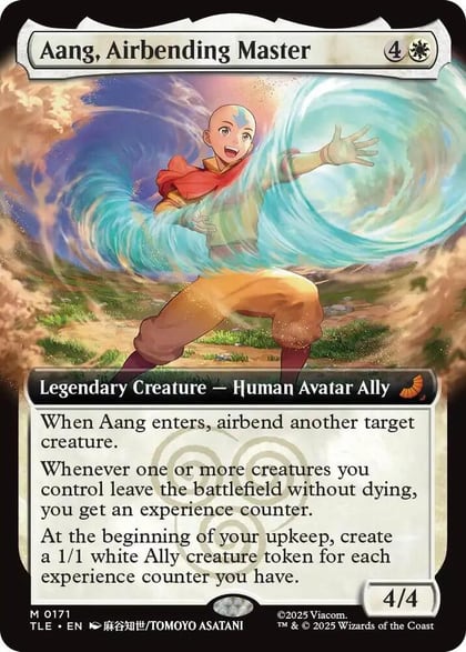 Aang, Airbending Master (Extended Art), Avatar: The Last Airbender: Eternal-Legal 171