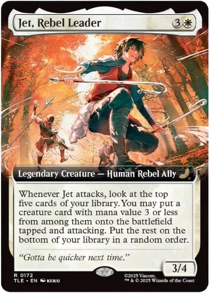 Jet, Rebel Leader (Extended Art), Avatar: The Last Airbender: Eternal-Legal 172