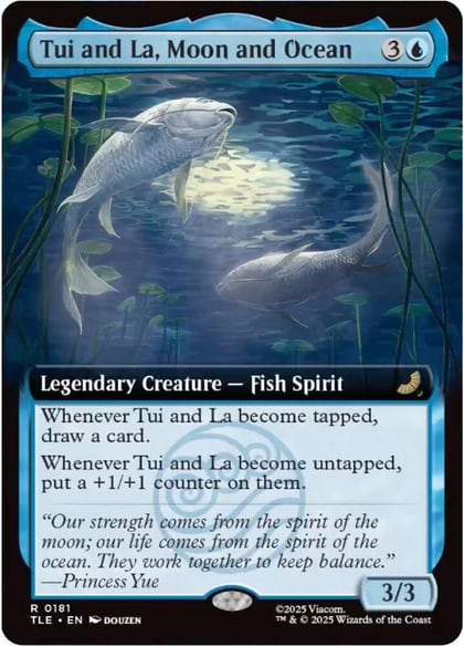Tui and La, Moon and Ocean (Extended Art), Avatar: The Last Airbender: Eternal-Legal 181