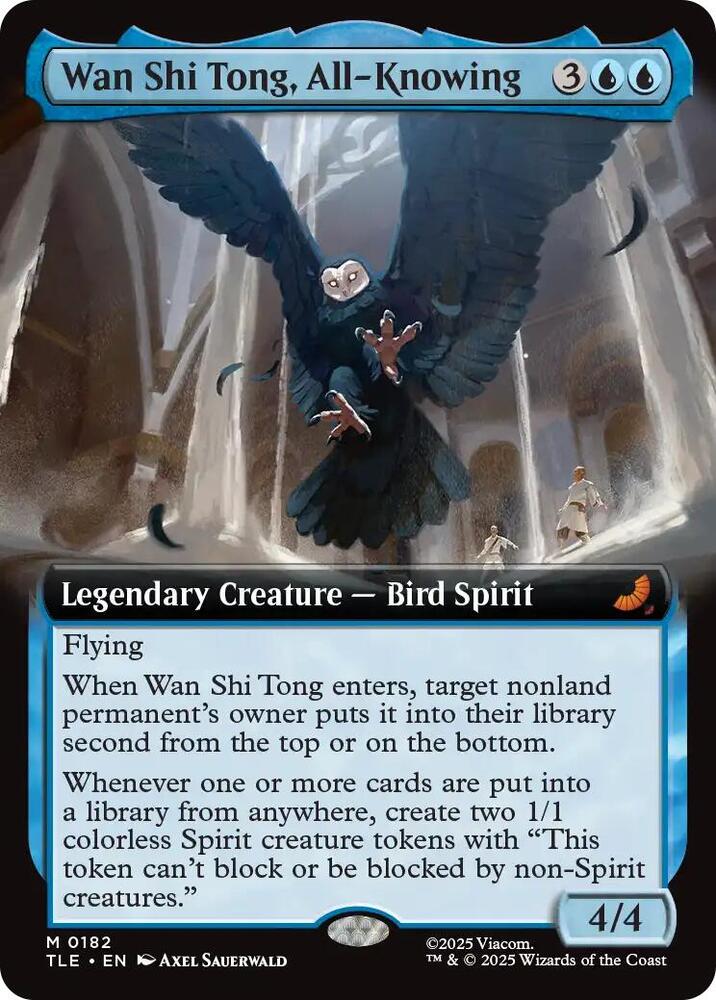 Wan Shi Tong, All-Knowing (Extended Art), Avatar: The Last Airbender: Eternal-Legal 182