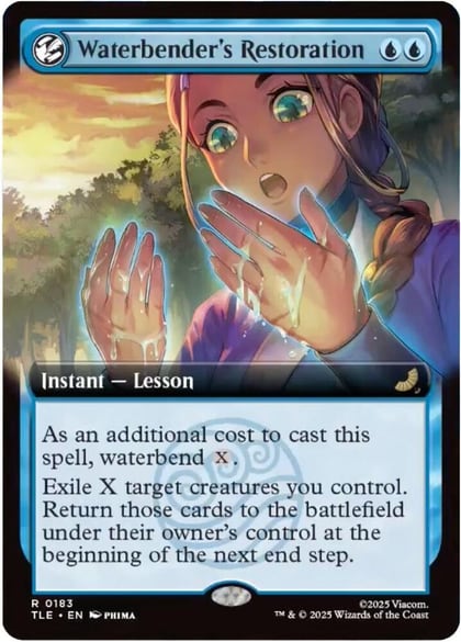 Waterbender's Restoration (Extended Art), Avatar: The Last Airbender: Eternal-Legal 183