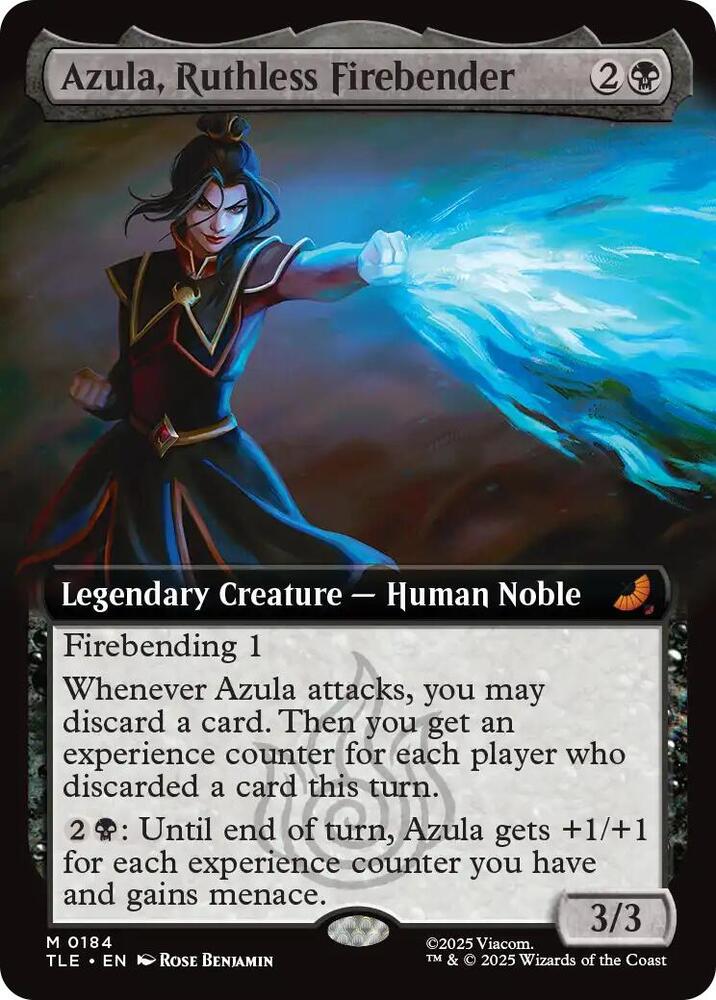 Azula, Ruthless Firebender (Extended Art), Avatar: The Last Airbender: Eternal-Legal 184
