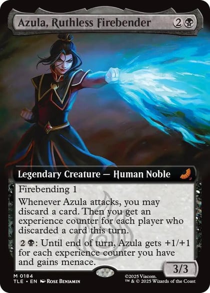 Azula, Ruthless Firebender (Extended Art), Avatar: The Last Airbender: Eternal-Legal 184