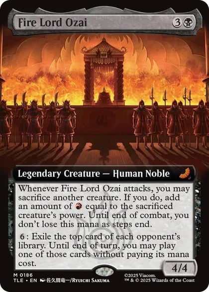 Fire Lord Ozai (Extended Art), Avatar: The Last Airbender: Eternal-Legal 186