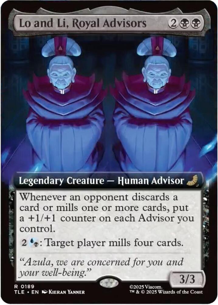 Lo and Li, Royal Advisors (Extended Art), Avatar: The Last Airbender: Eternal-Legal 189
