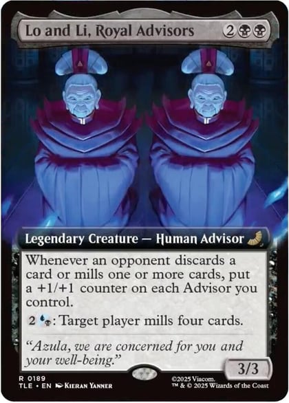 Lo and Li, Royal Advisors (Extended Art), Avatar: The Last Airbender: Eternal-Legal 189