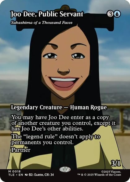 Joo Dee, Public Servant - Sakashima of a Thousand Faces (Borderless), Avatar: The Last Airbender: Eternal-Legal 18