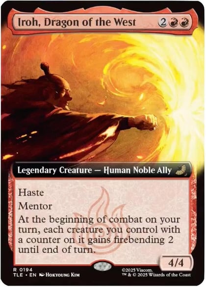 Iroh, Dragon of the West (Extended Art), Avatar: The Last Airbender: Eternal-Legal 194