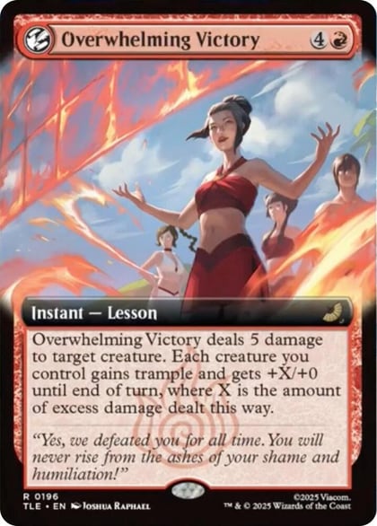Overwhelming Victory (Extended Art), Avatar: The Last Airbender: Eternal-Legal 196