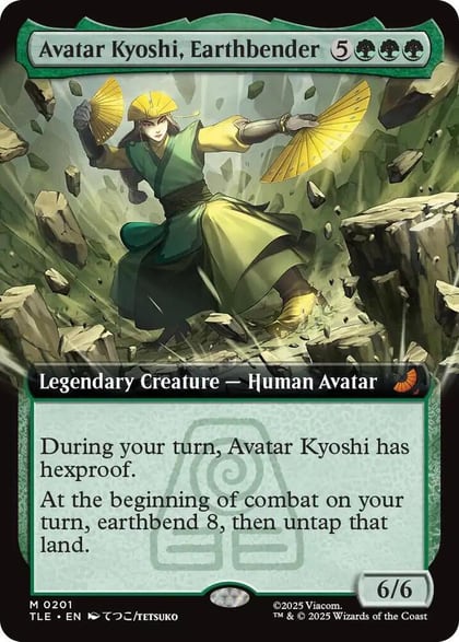 Avatar Kyoshi, Earthbender (Extended Art), Avatar: The Last Airbender: Eternal-Legal 201