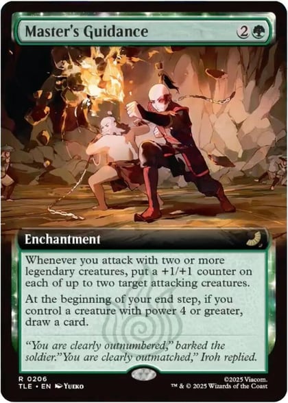 Master's Guidance (Extended Art), Avatar: The Last Airbender: Eternal-Legal 206