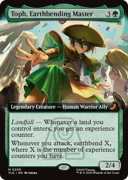 Toph, Earthbending Master (Extended Art), Avatar: The Last Airbender: Eternal-Legal 209