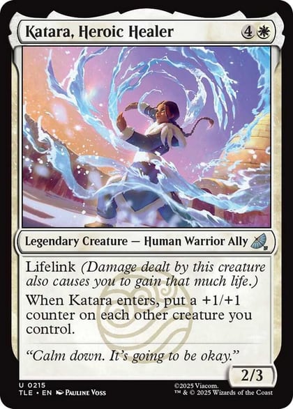 Katara, Heroic Healer (0215), Avatar: The Last Airbender: Eternal-Legal 215