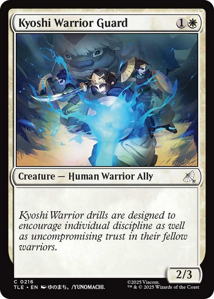 Kyoshi Warrior Guard, Avatar: The Last Airbender: Eternal-Legal 216