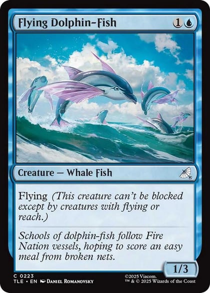 Flying Dolphin-Fish, Avatar: The Last Airbender: Eternal-Legal 223