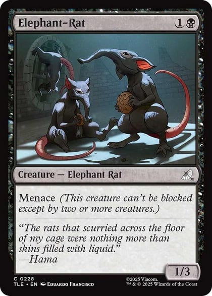 Elephant-Rat, Avatar: The Last Airbender: Eternal-Legal 228