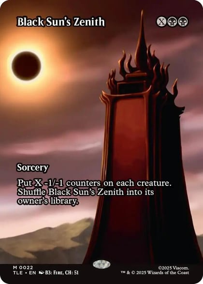Black Sun's Zenith (Borderless), Avatar: The Last Airbender: Eternal-Legal 22