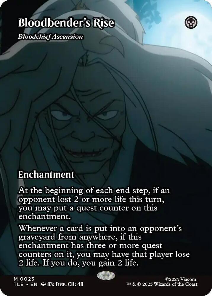 Bloodbender's Rise - Bloodchief Ascension (Borderless), Avatar: The Last Airbender: Eternal-Legal 23