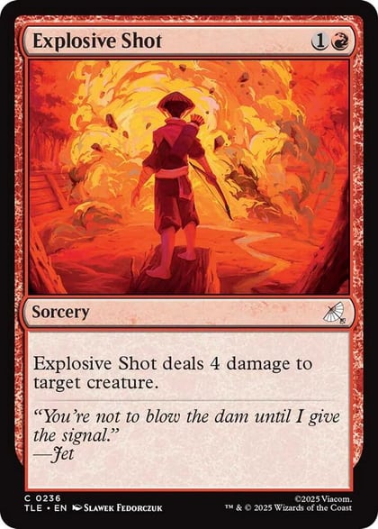 Explosive Shot (0236), Avatar: The Last Airbender: Eternal-Legal 236