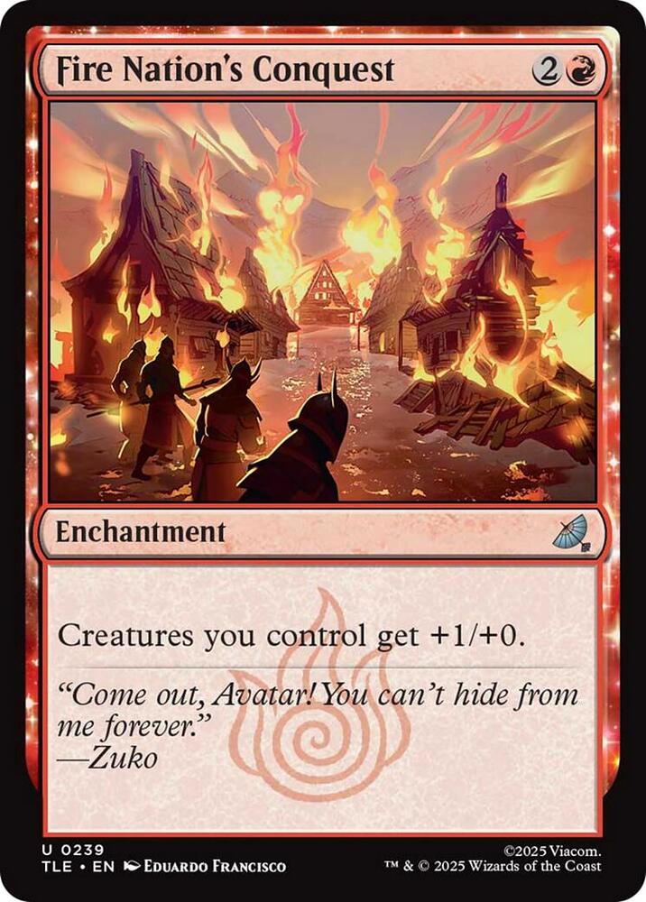 Fire Nation's Conquest (0239), Avatar: The Last Airbender: Eternal-Legal 239